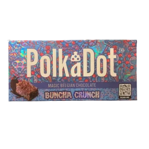 Buy Polkadot Buncha Crunch Belgian Chocolate Bar For Sale